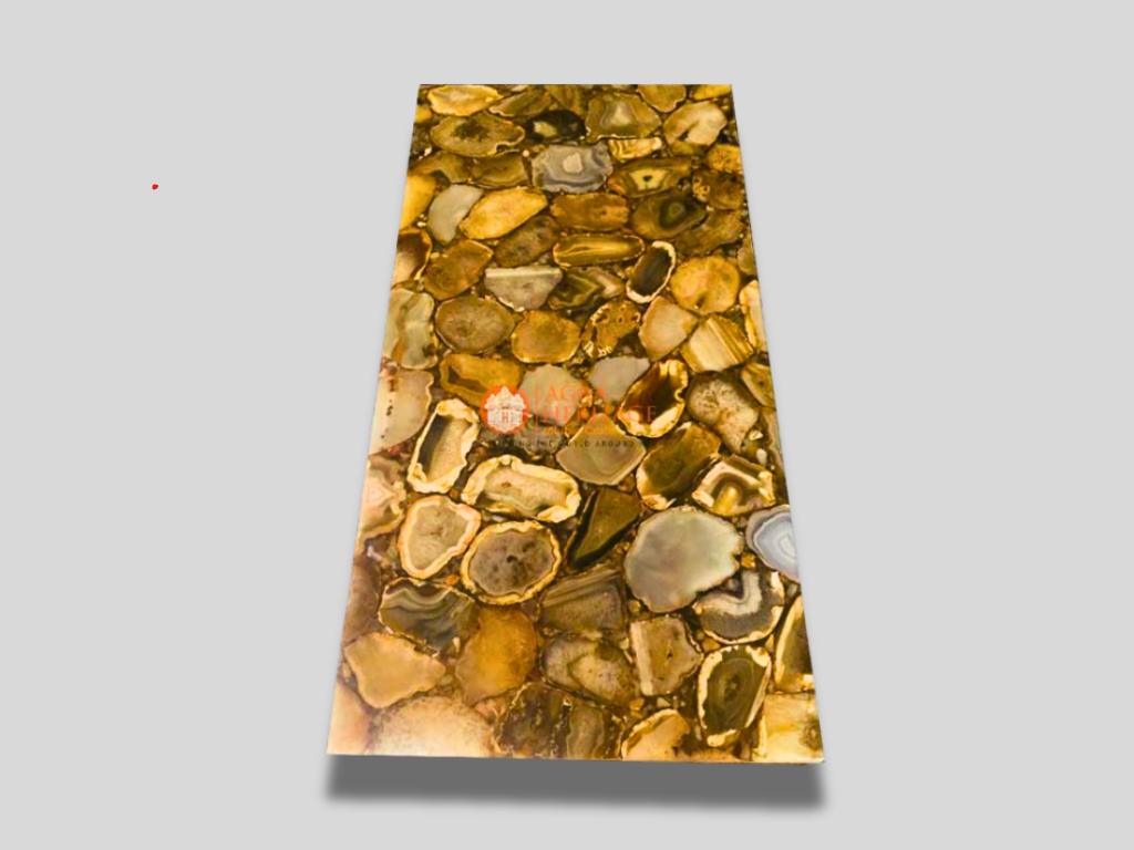 Decorative Wild Agate Big Dining Table Top