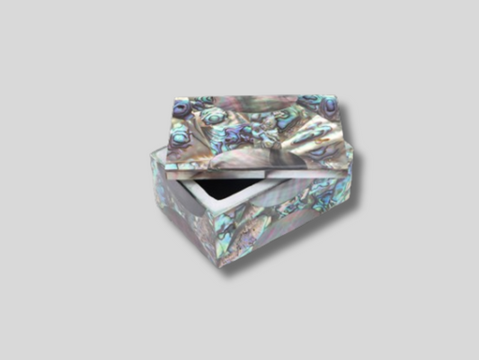 Unique Art Marble Vintage Jewelry Storage Box Personalized Gift For Women