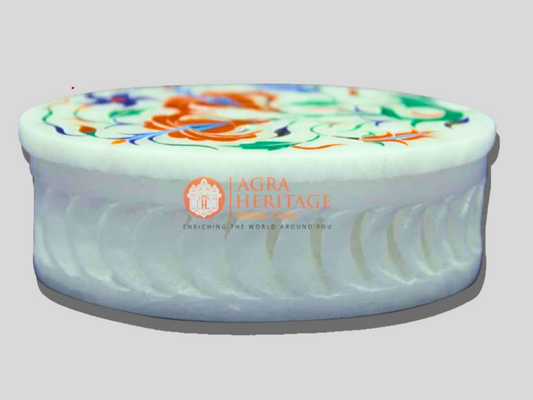 Marble Jewelry Organizer Box Precious Interior