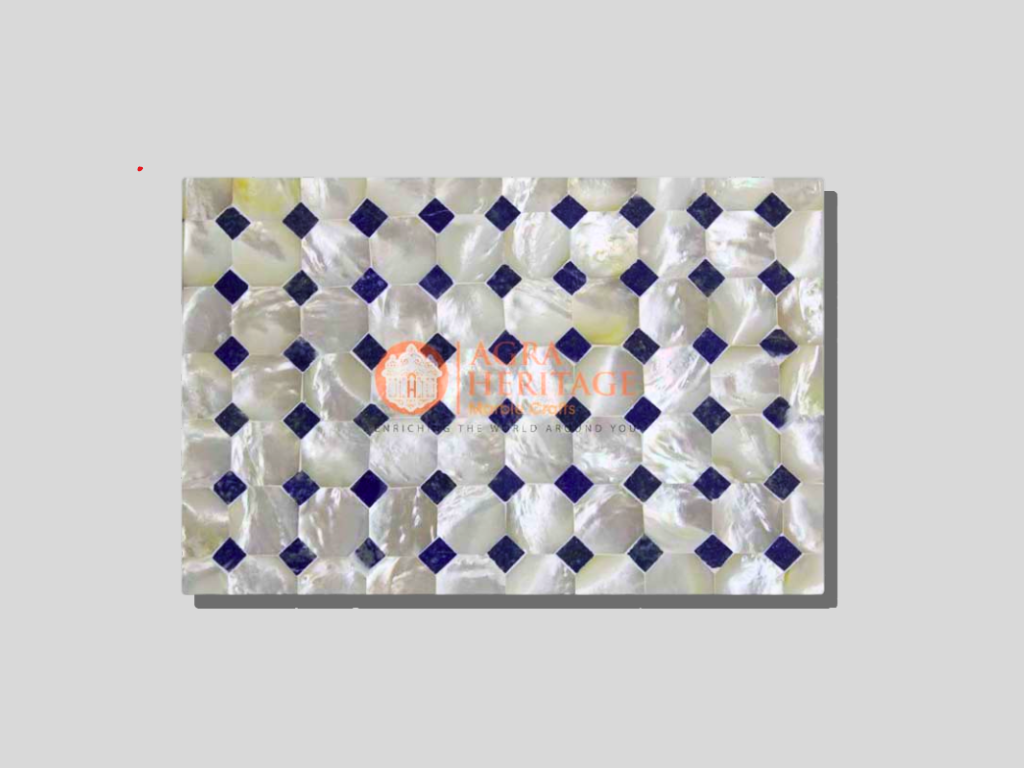 Marble Rectangle Jewelry Box Collectible Gift