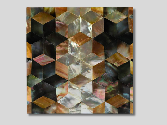 Mother of Pearl Inlay Marble Jewelry Storage Box