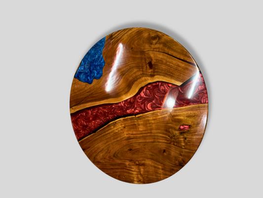 Natural Wood Coffee Table Round Made To Order Diy Epoxy Resin Table Top