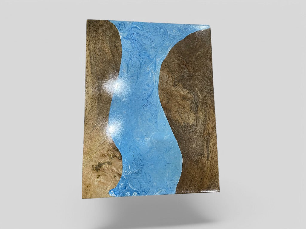 Epoxy Resin Dining or Coffee Table Custom Made Resin River Furniture