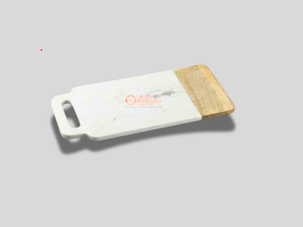 Kitchenware Natural Marble & Wood Cutting Cheese Board – Heritage ...