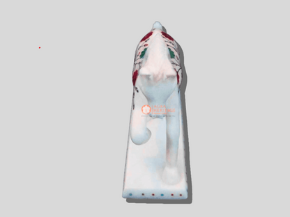White Marble Horse Inlay Stone Statue for Sale