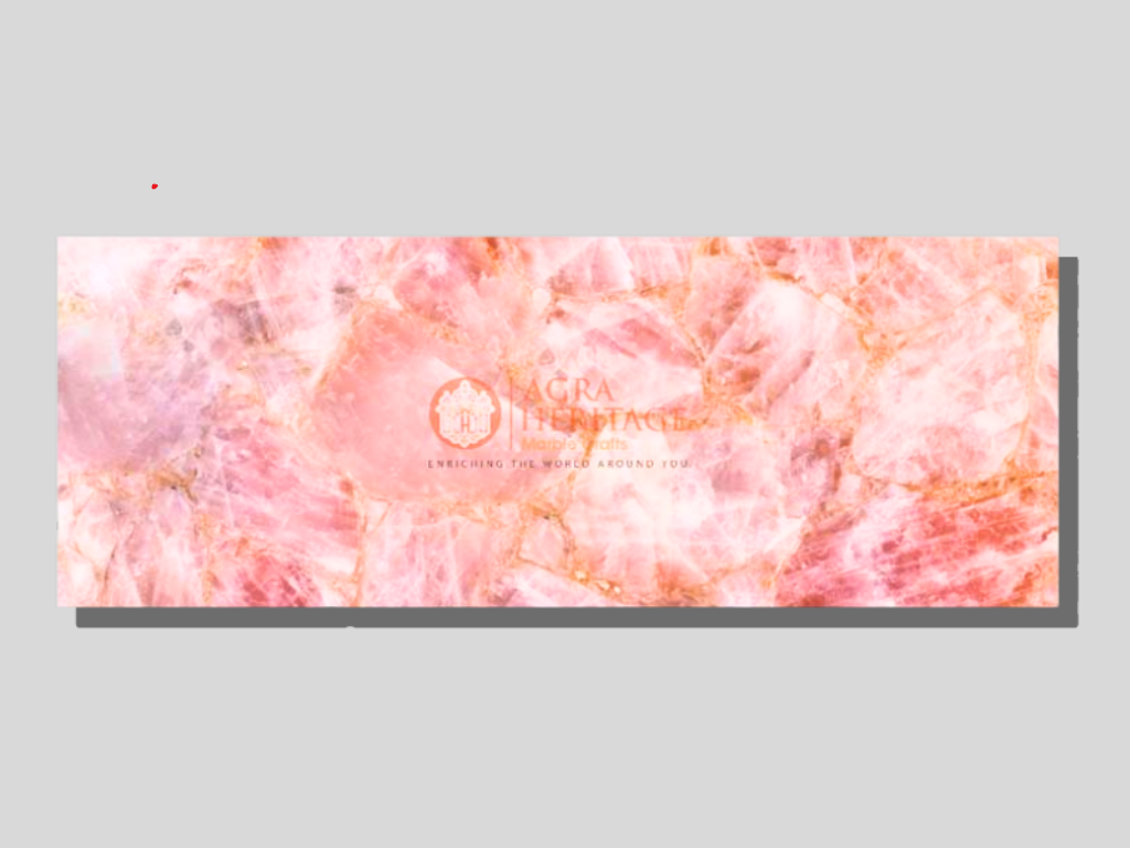 Online Buy Rose Quartz Agate Table Top Decor
