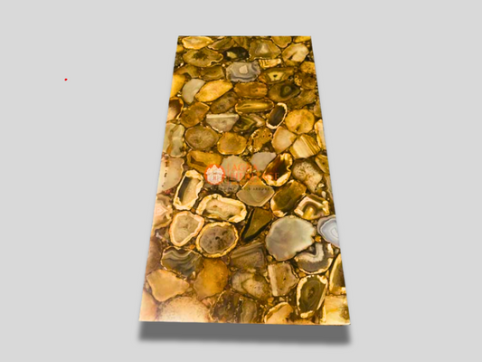 Decorative Wild Agate Big Dining Table Top