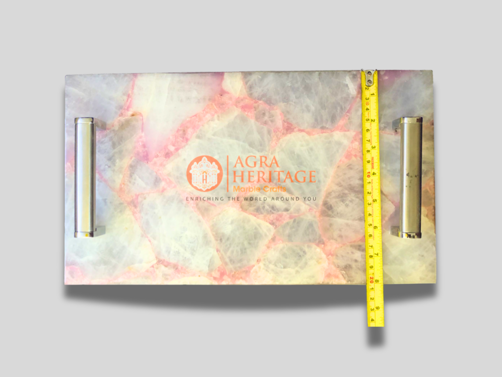 Decorative Agate Kitchen Decor Tray
