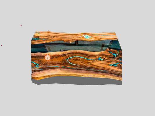 Epoxy Table, dining, sofa, center table top Live Edge Walnut Table ,Custom Order, Epoxy Resin River Table