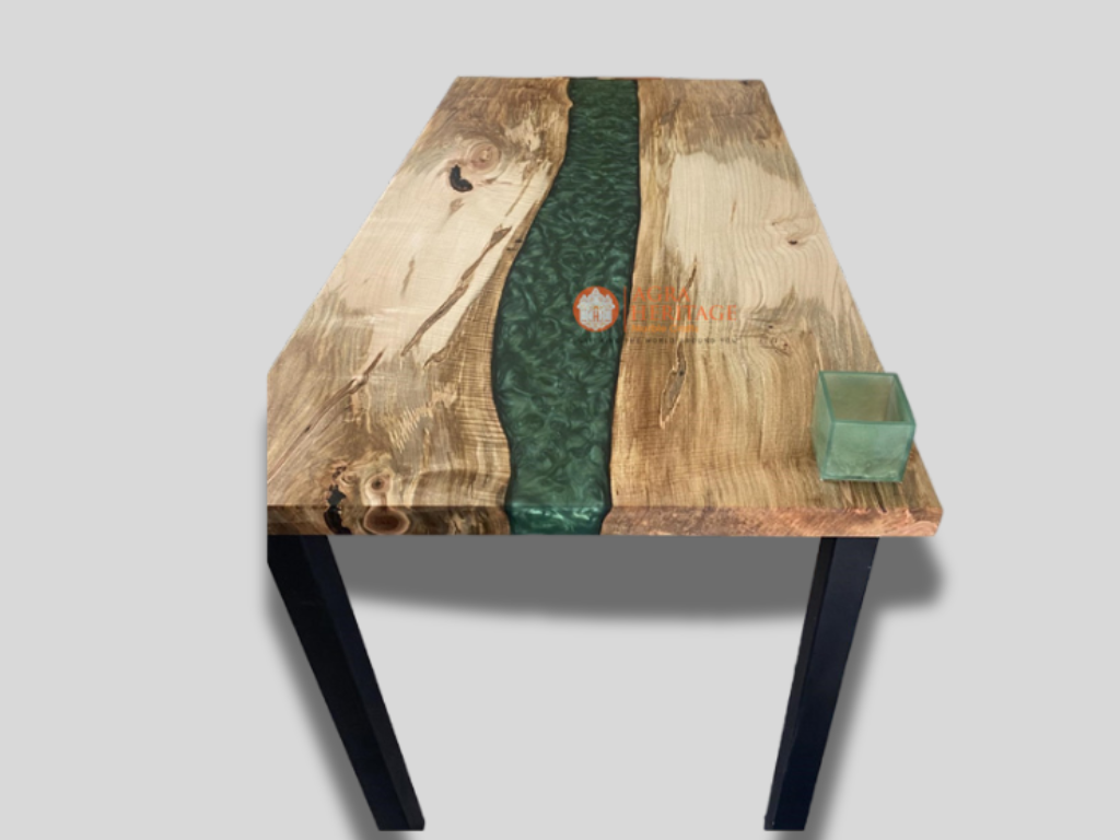 Epoxy Resin River Table,dining room table,sofa,Live Edge, Walnut Table ,Custom Order,center table,Epoxy table Clear,wood table