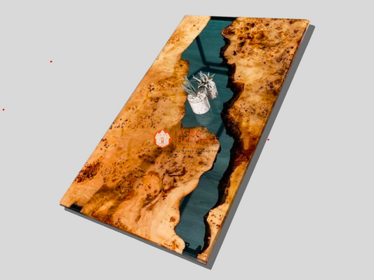 Epoxy Table, dining, sofa, center table top Live Edge Walnut Table ,Custom Order, Epoxy Resin River Table