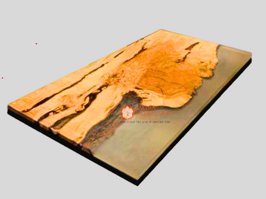 Epoxy Table, dining, sofa, center table top Live Edge Walnut Table ,Custom Order, Epoxy Resin River Table