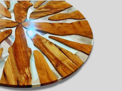 Epoxy Table, dining, sofa, center table top Live Edge Walnut Table ,Custom Order, Epoxy Resin River Table