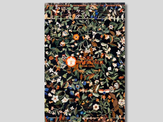 Floral Collectible Marble Dining Inlay Table Top Home Decor