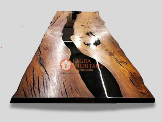 Epoxy Table, dining, sofa, center table top Live Edge Walnut Table ,Custom Order, Epoxy Resin River Table