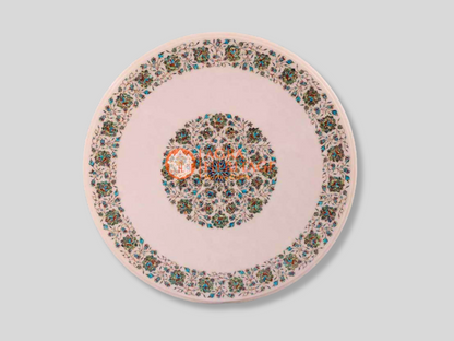 Marble Coffee Top Table Pauashell Fine Floral Patio Décor