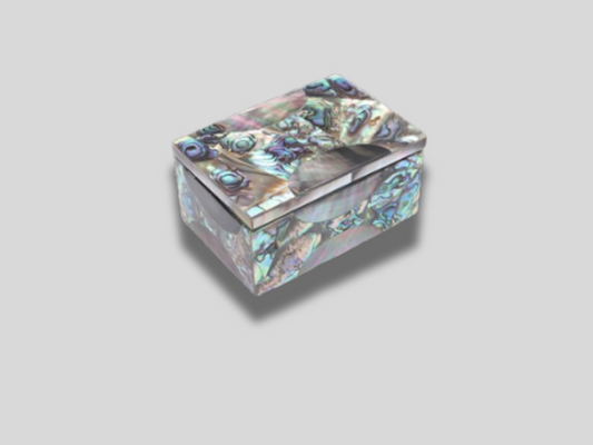 Unique Art Marble Vintage Jewelry Storage Box Personalized Gift For Women