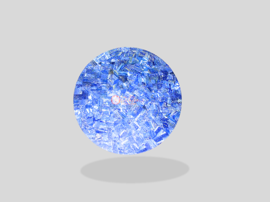 Inlay Lapis Lazuli Round Side Table Top
