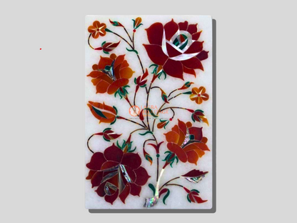 Handmade Carnelian Floral Jewelry Box Outlet