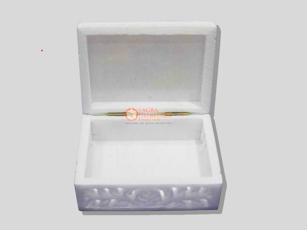 Buy Online Marble Jewelry Box Semi Precious Stone Art