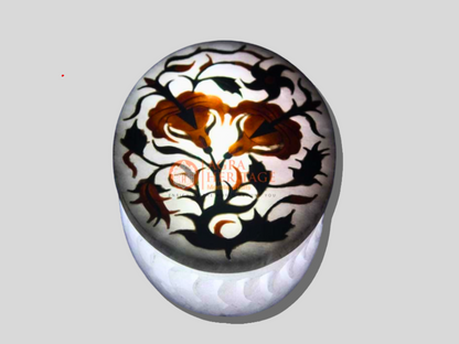 Marble Jewelry Organizer Box Precious Interior