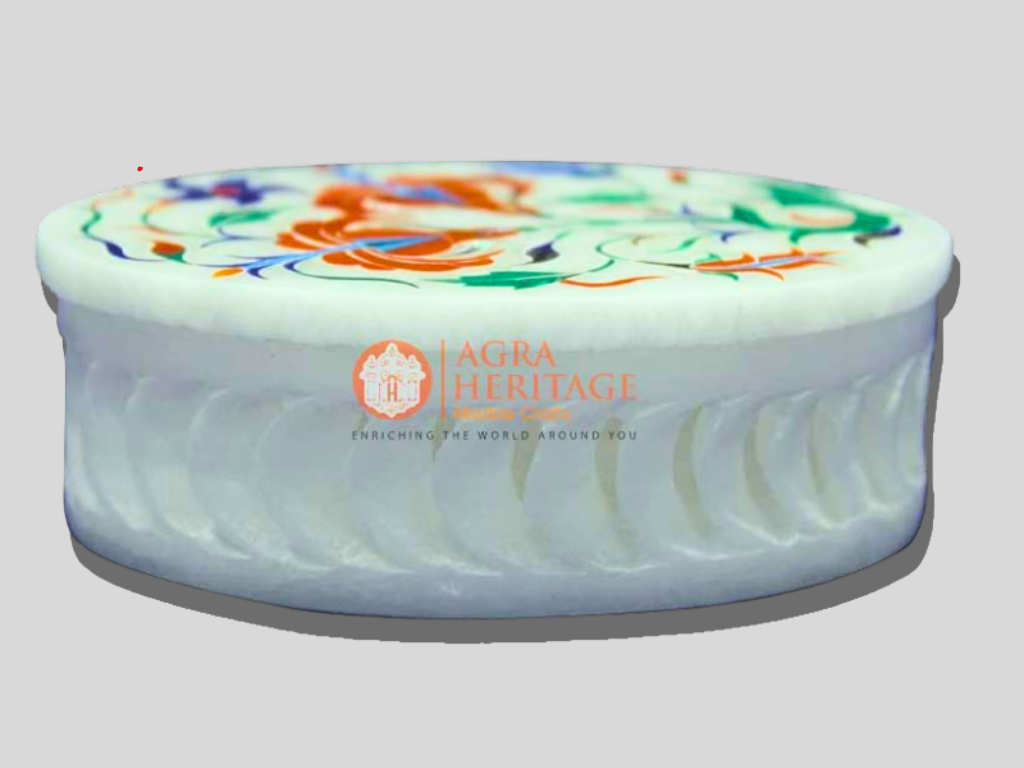 Marble Jewelry Organizer Box Precious Interior