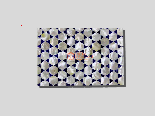 Custom Made Marble Jewelry Box Lapis Art