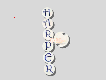 Handmade White Vintage Coaster Set Kitchenware