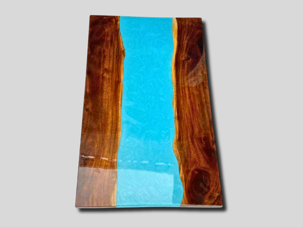 Made to order Epoxy Resin Kitchen Island River Slab Top Handmade High-quality Natural Acacia Wood