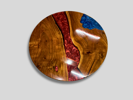 Natural Wood Coffee Table Round Made To Order Diy Epoxy Resin Table Top