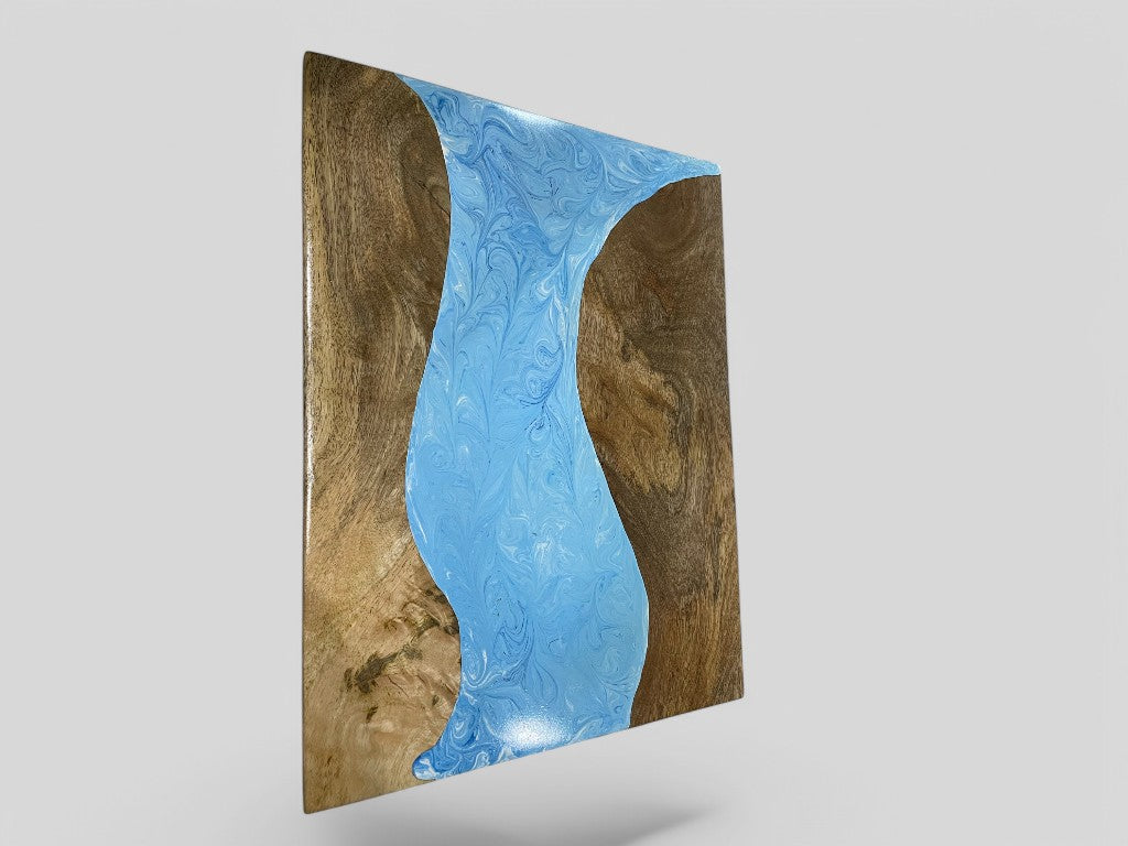 Epoxy Resin Dining or Coffee Table Custom Made Resin River Furniture