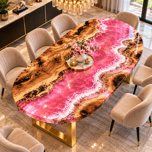 Heritage Marble Crafts – Custom Wooden Epoxy Tables for Any Space