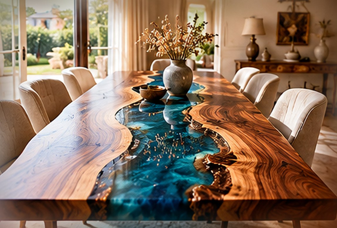 Epoxy tables